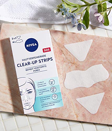 NIVEA Clear-Up Strips, Nose and Forehead Chin