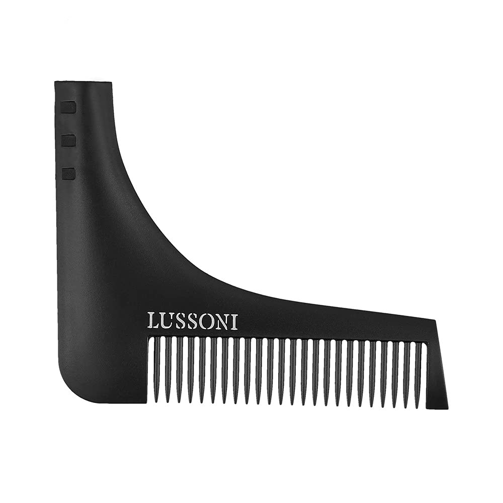 LUSSONI BC 600 Barber Comb, Black