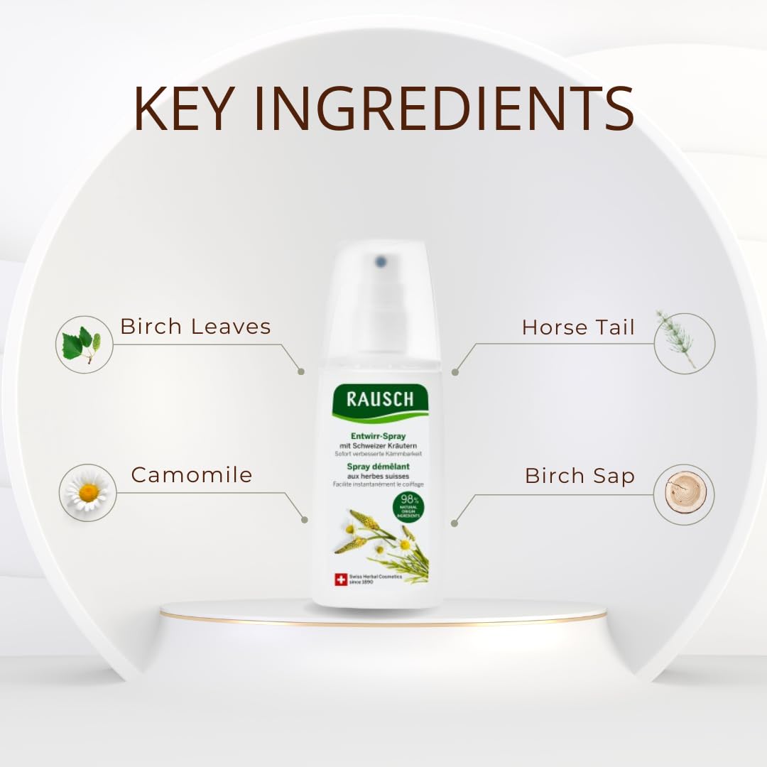 Rausch Swiss Herbal Spray Conditioner, 100 ml