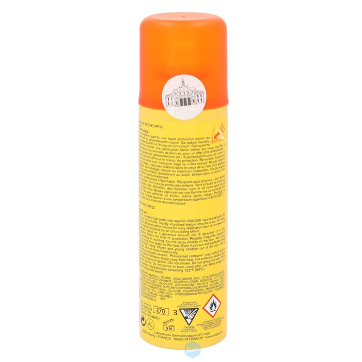 Uriage Bariesun Dry Brush Spray SPF30, 200 ml