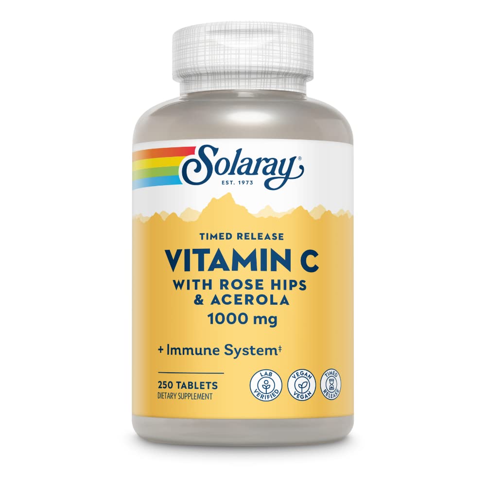 SOLARAY Vitamin C, 1000 mg