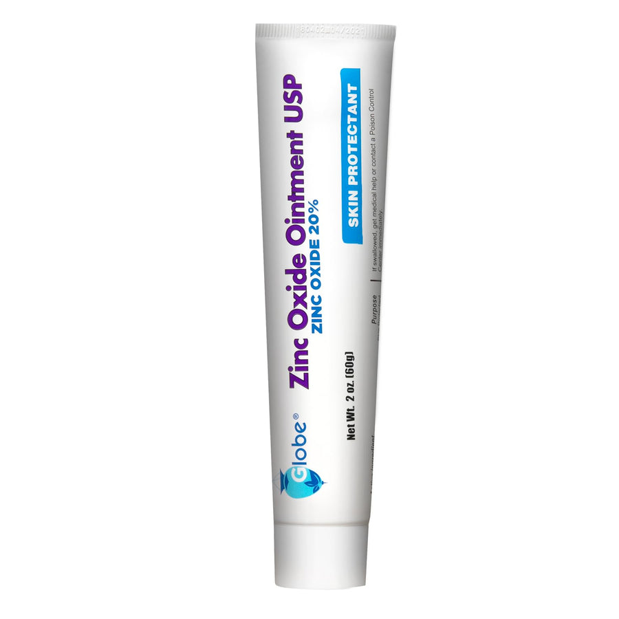 Globe Pharmacy Zinc Oxide Ointment, 20%, 2 oz