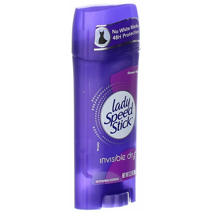 Lady Speed Stick Invisible Dry Antiperspirant & Deodorant, Shower Fresh, 2.3 oz
