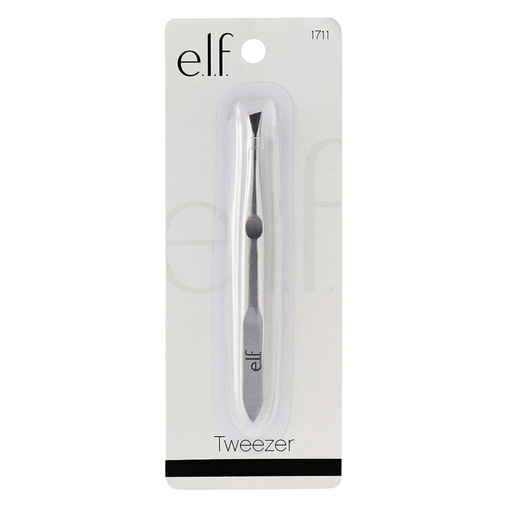 e.l.f. Slant Tweezer, Stainless Steel