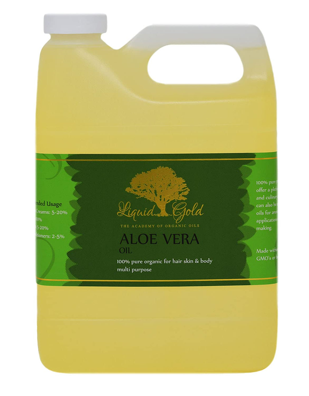 Liquid Gold Inc Organic Aloe Vera Oil, 32 fl oz