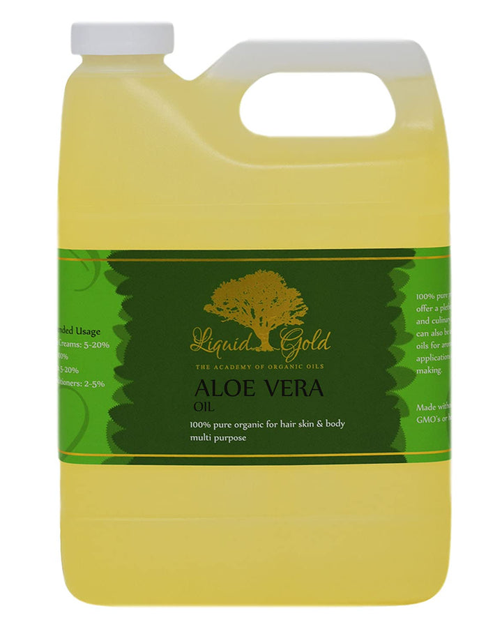 Liquid Gold Inc Organic Aloe Vera Oil, 32 fl oz