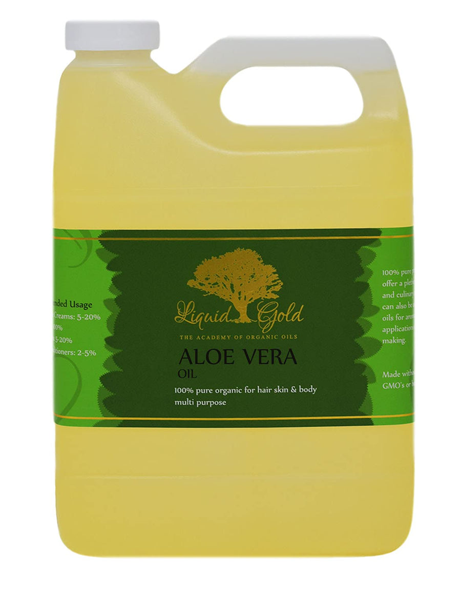 Liquid Gold Inc Organic Aloe Vera Oil, 32 fl oz