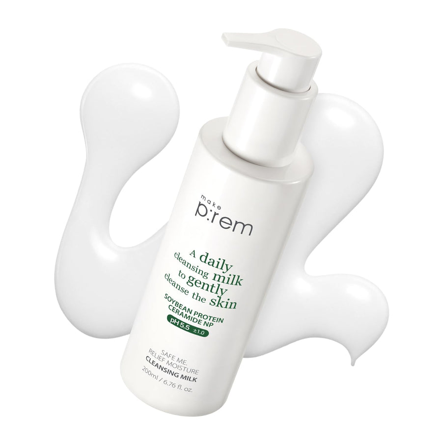MAKEP:REM Safe Me Relief Moisture Cleansing Milk, 6.76 fl oz