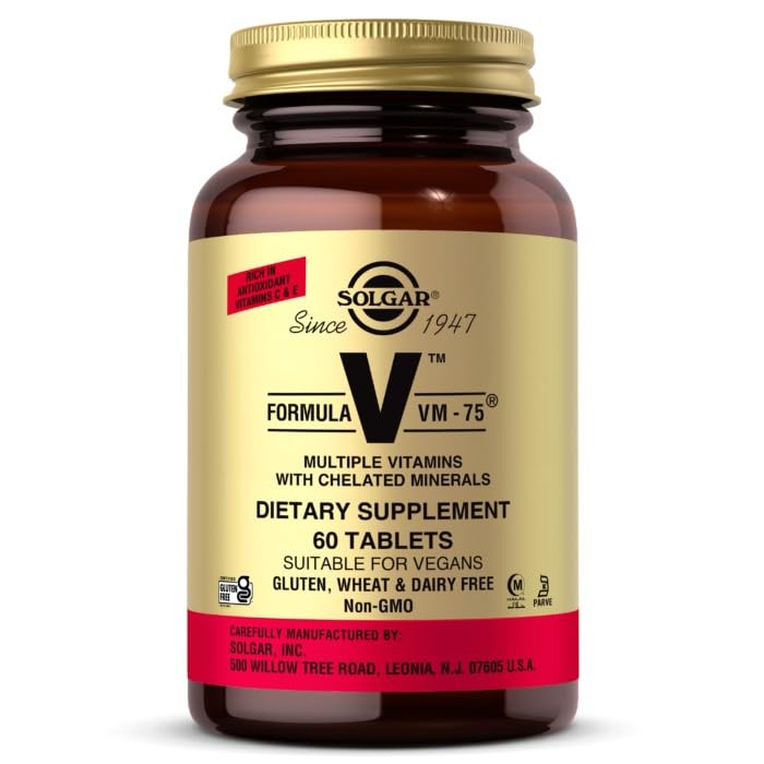 Solgar Formula VM-75, 60 Count