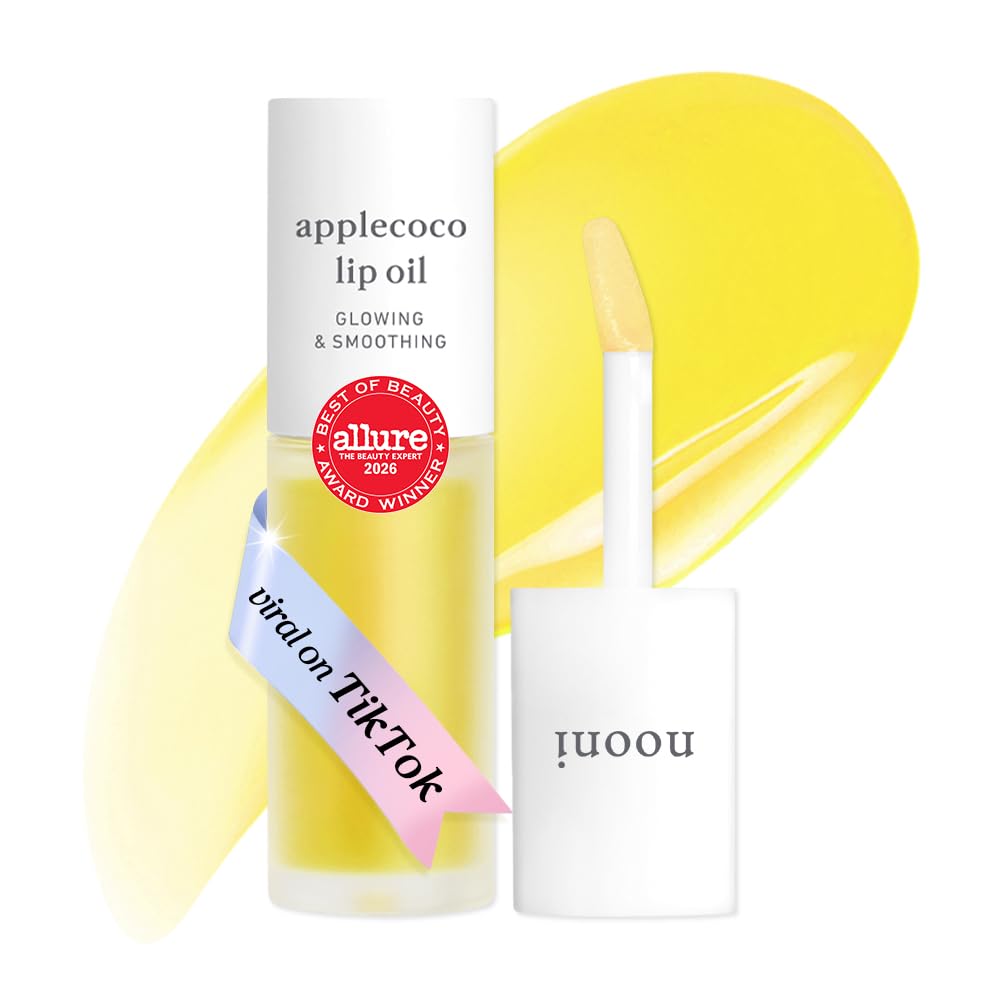 NOONI Korean Lip Oil, Applecoco, 0.12 fl oz