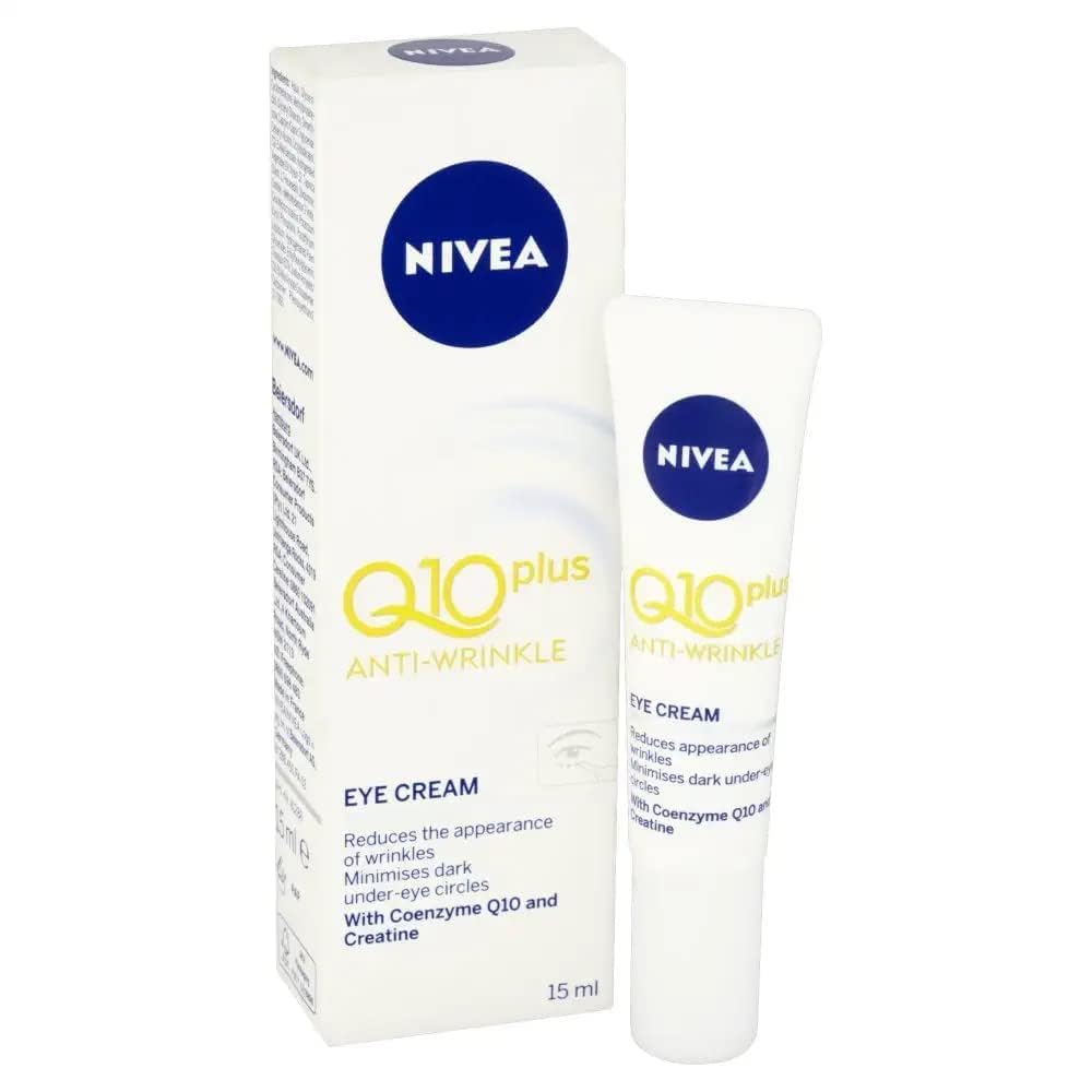 NIVEA Q10 Power Anti-Wrinkle Brightening Eye Cream, 15 ml