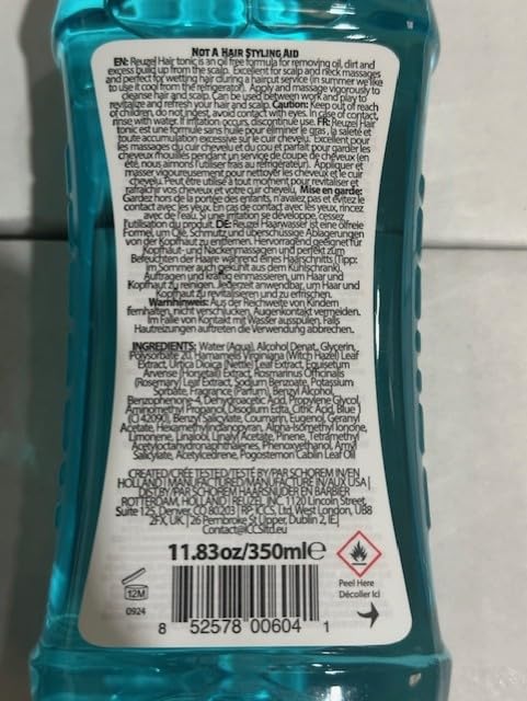 REUZEL Hair Tonic, 11.83 fl oz