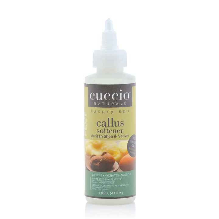Cuccio Pedi Callus Softener, Shea and Vetiver, 4 oz
