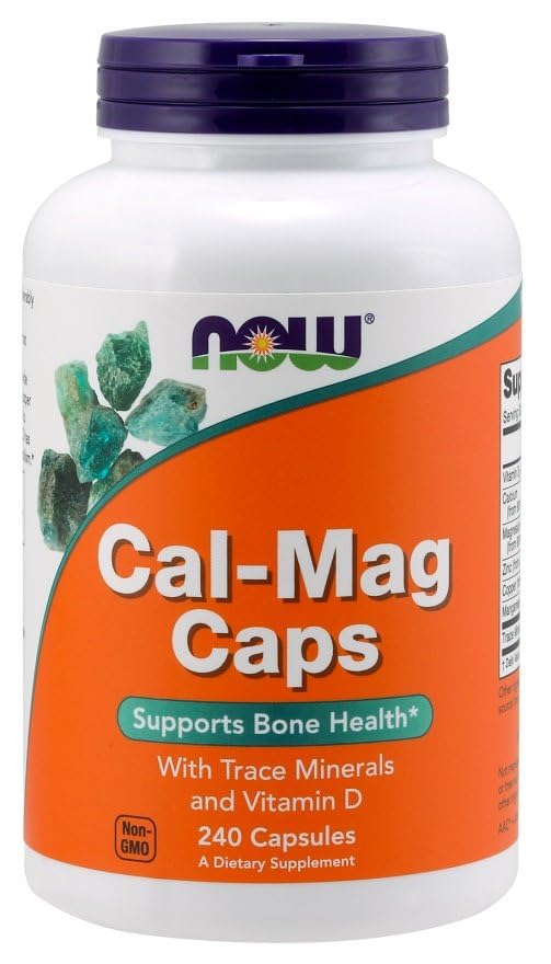 NOW Cal-Mag Caps, 240 Count