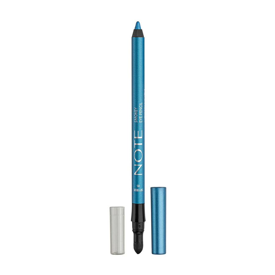 NOTE Cosmetique Smokey Eye Pencil, 05 Sky Blue, 0.04 oz