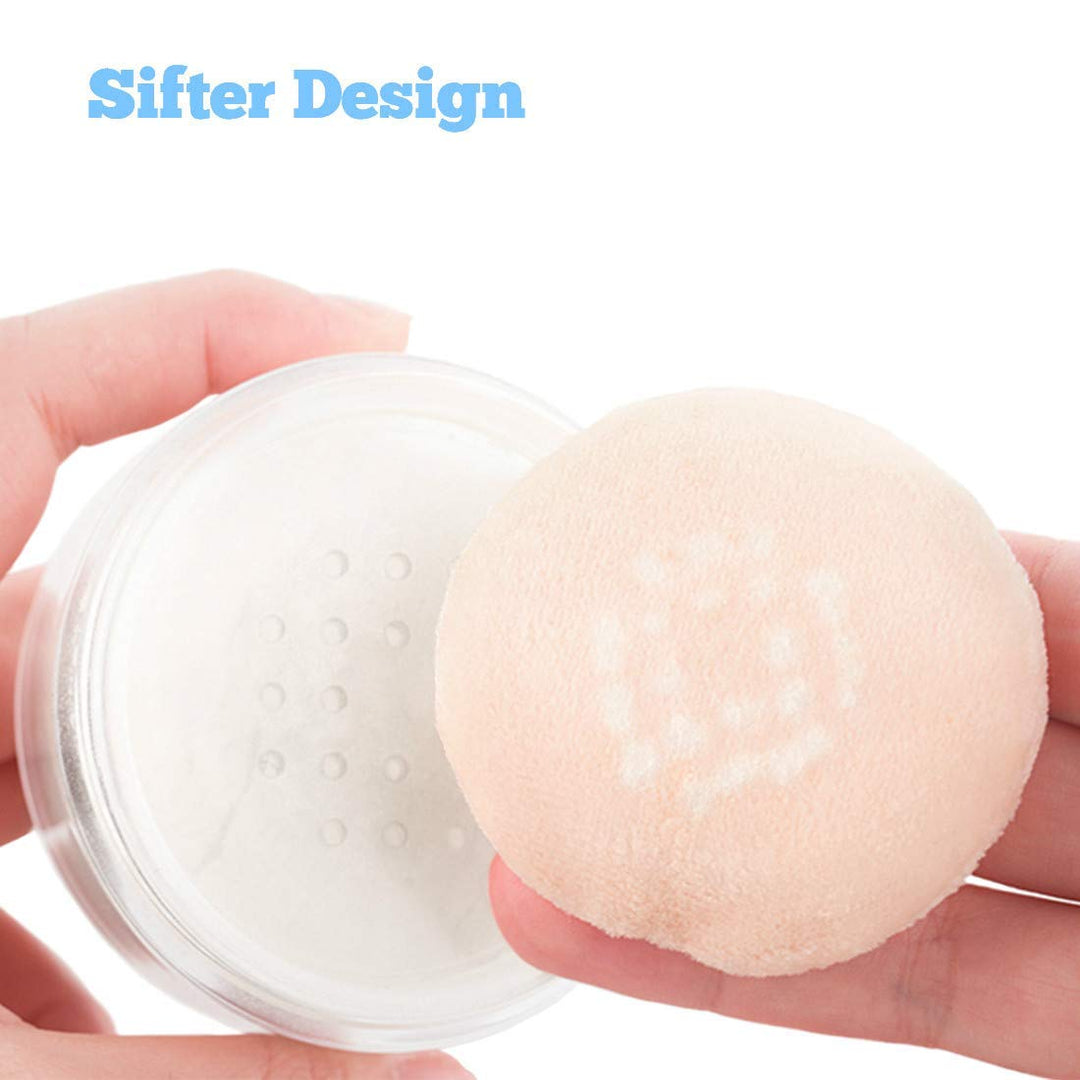 Kalevel Empty Makeup Powder Container, 50 ml