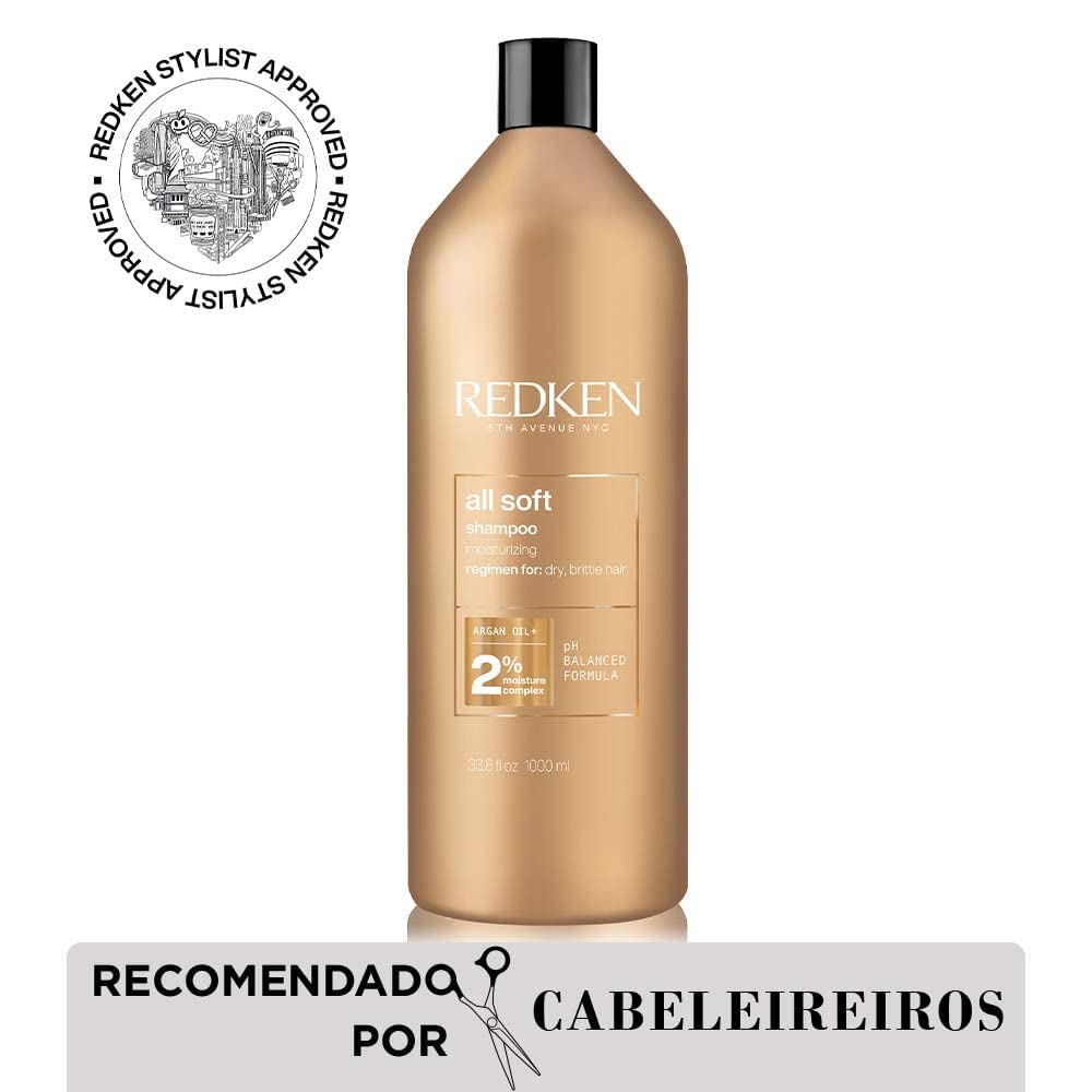 Redken All Soft Shampoo, 1000 ml