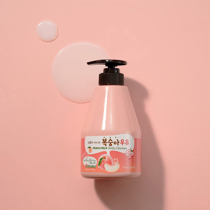 Kwailnara Peach Milk Body Wash, 19.75 fl oz