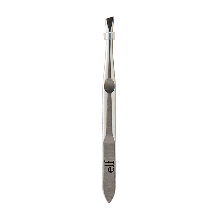 e.l.f. Slant Tweezer, Stainless Steel