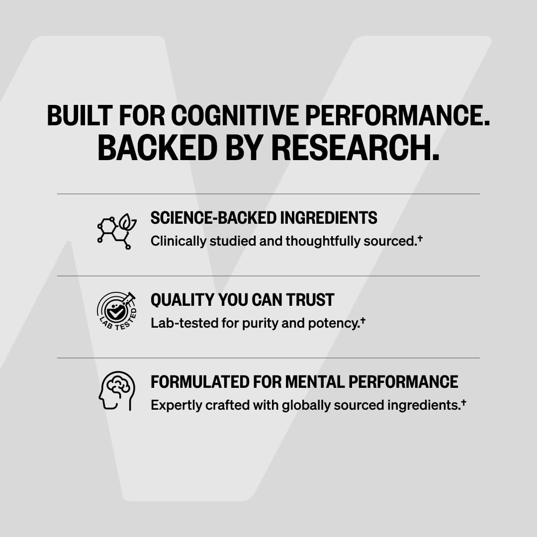 Onnit Alpha Nootropic Brain Booster Supplement, 30 Count