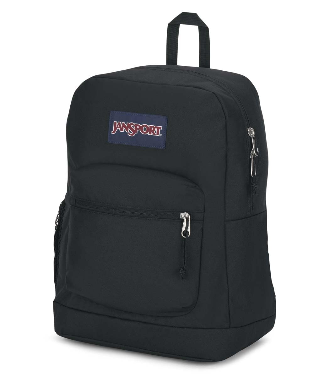 JanSport Cross Town Plus Backpack, Black, 26 l