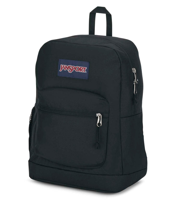 JanSport Cross Town Plus Backpack, Black, 26 l