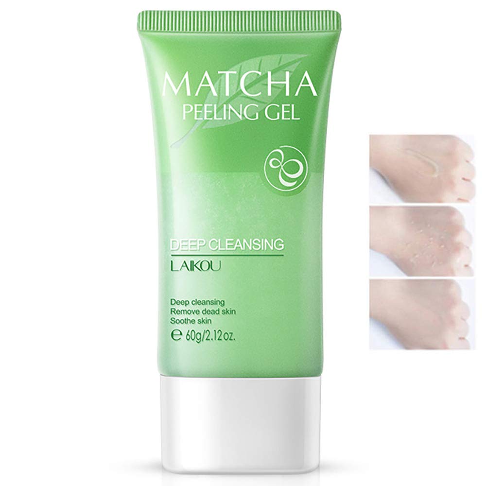 MIESCHER Matcha Facial Scrub Exfoliator Gel