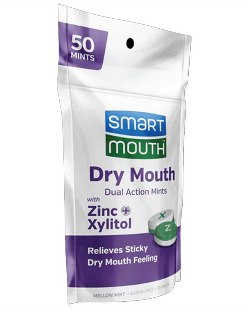 SmartMouth Dry Mouth Mints, 50 Count