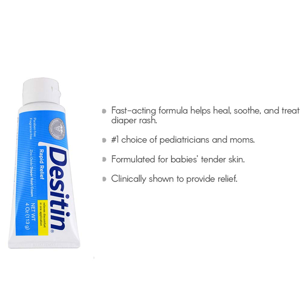 Desitin Daily Defense Baby Cream, 4 oz