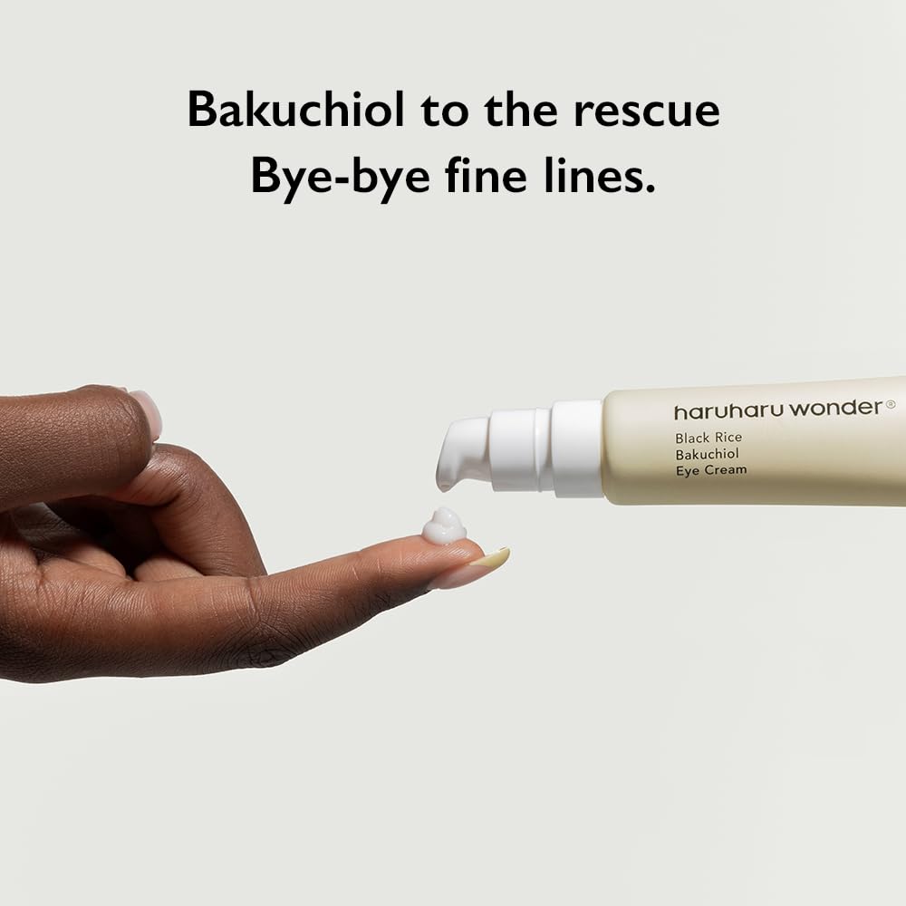 HARUHARU Black Rice Bakuchiol Eye Cream, 20 ml