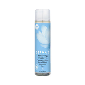 Derma E Thickening Therapeutic Shampoo, Mint, 296 ml