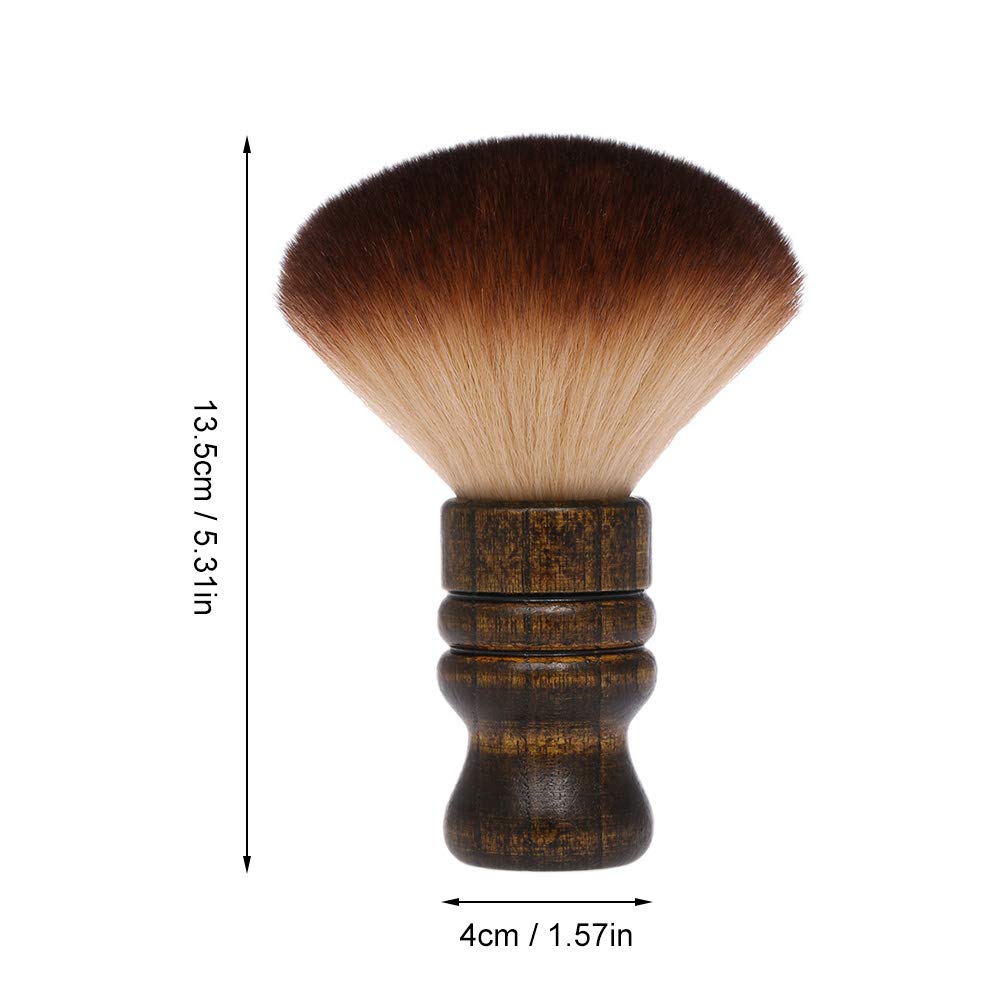 Anself Barber Neck Face Duster Brush, 01#