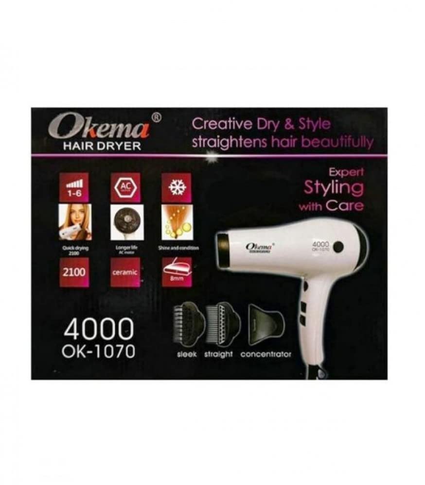REBUNE Hair Dryer RE-2047, 2200W
