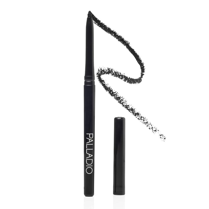 Palladio Waterproof Retractable Eyeliner, Pure Black