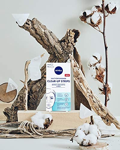 NIVEA Clear-Up Strips, Nose and Forehead Chin
