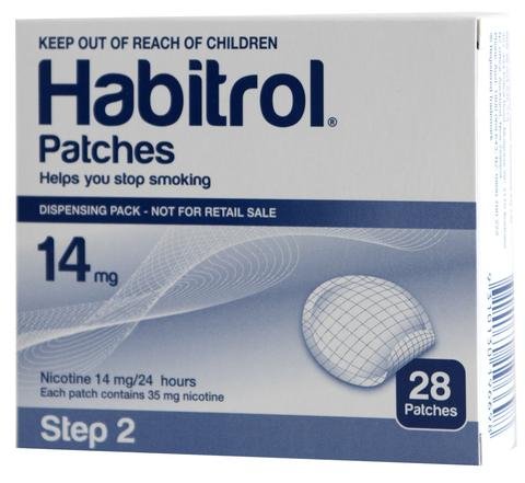 Habitrol Nicotine Patches, 14 mg, 28 Count