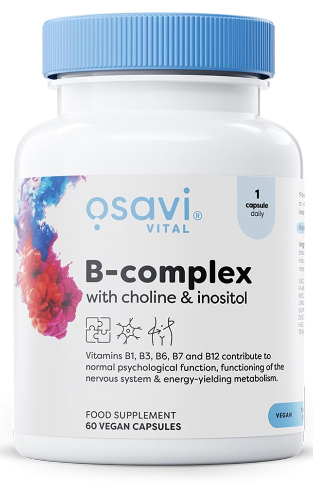 OSAVI B-Complex with Choline & Inositol, 60 Count