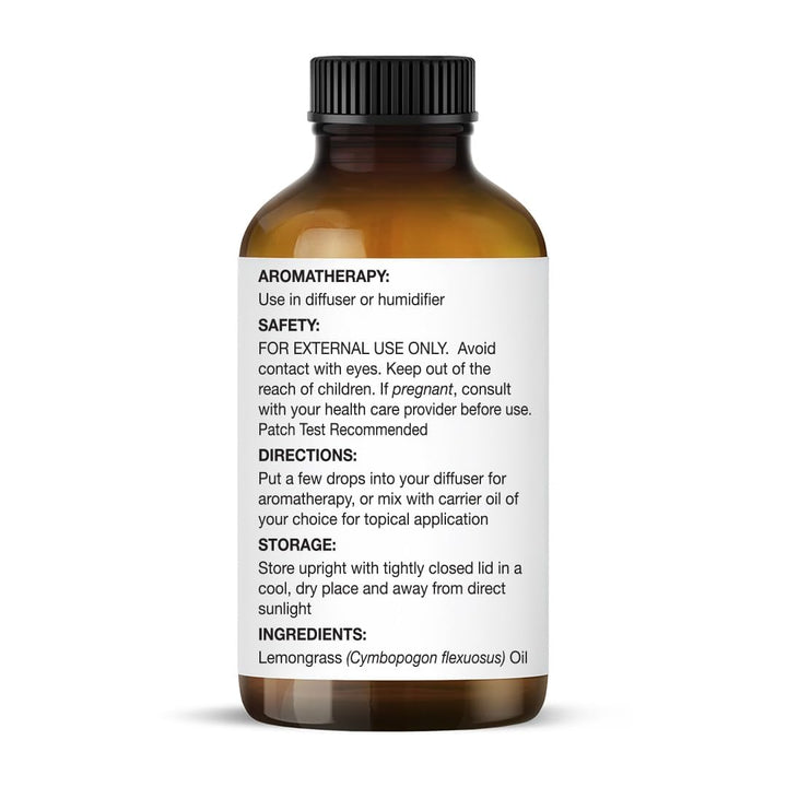 Majestic Pure Lemongrass Essential Oil, 4 fl oz