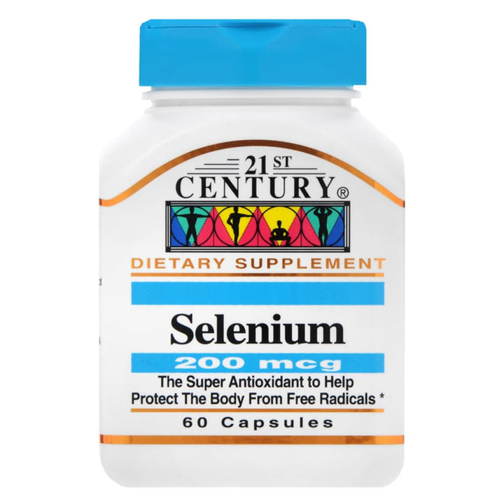 21st Century Selenium, 200 mcg, 60 Count