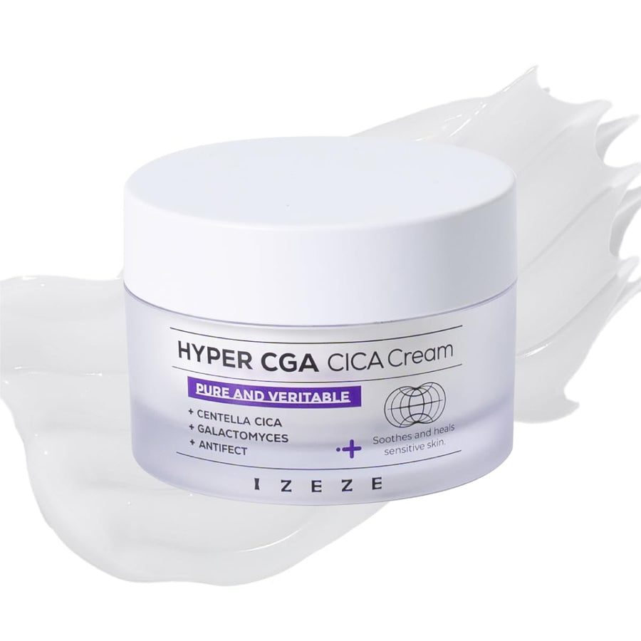 IZEZE Hyper CGA Cica Cream, 56% Centella, 1.69 fl oz