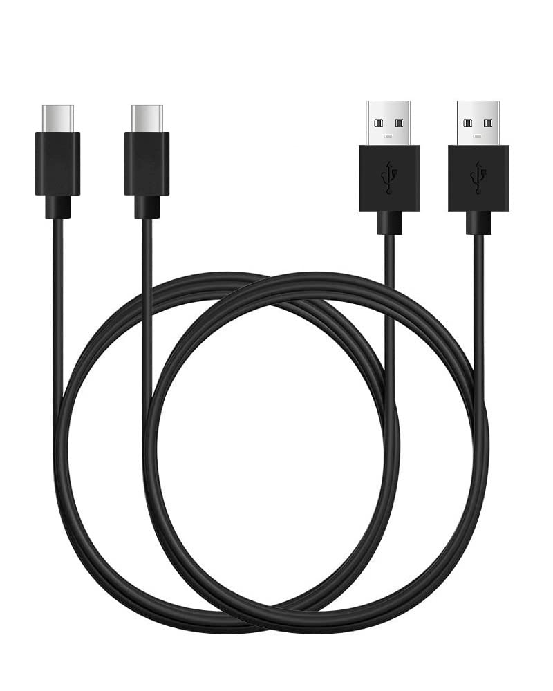 MYFON USB-A to USB-C Cable, 3 ft, Pack of 2