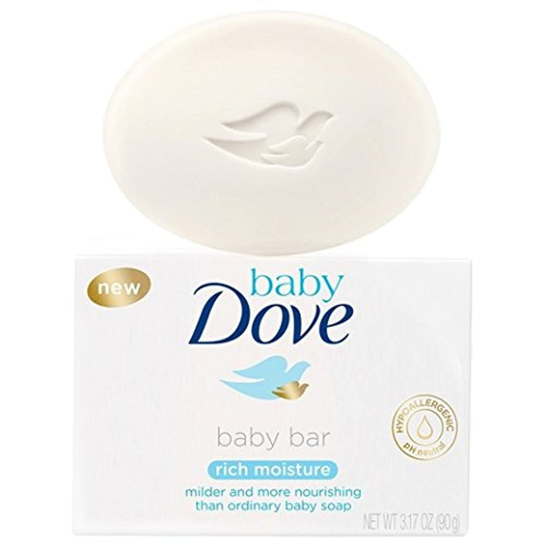 Dove Baby Bar Soap, Rich Moisture, 3.17 oz