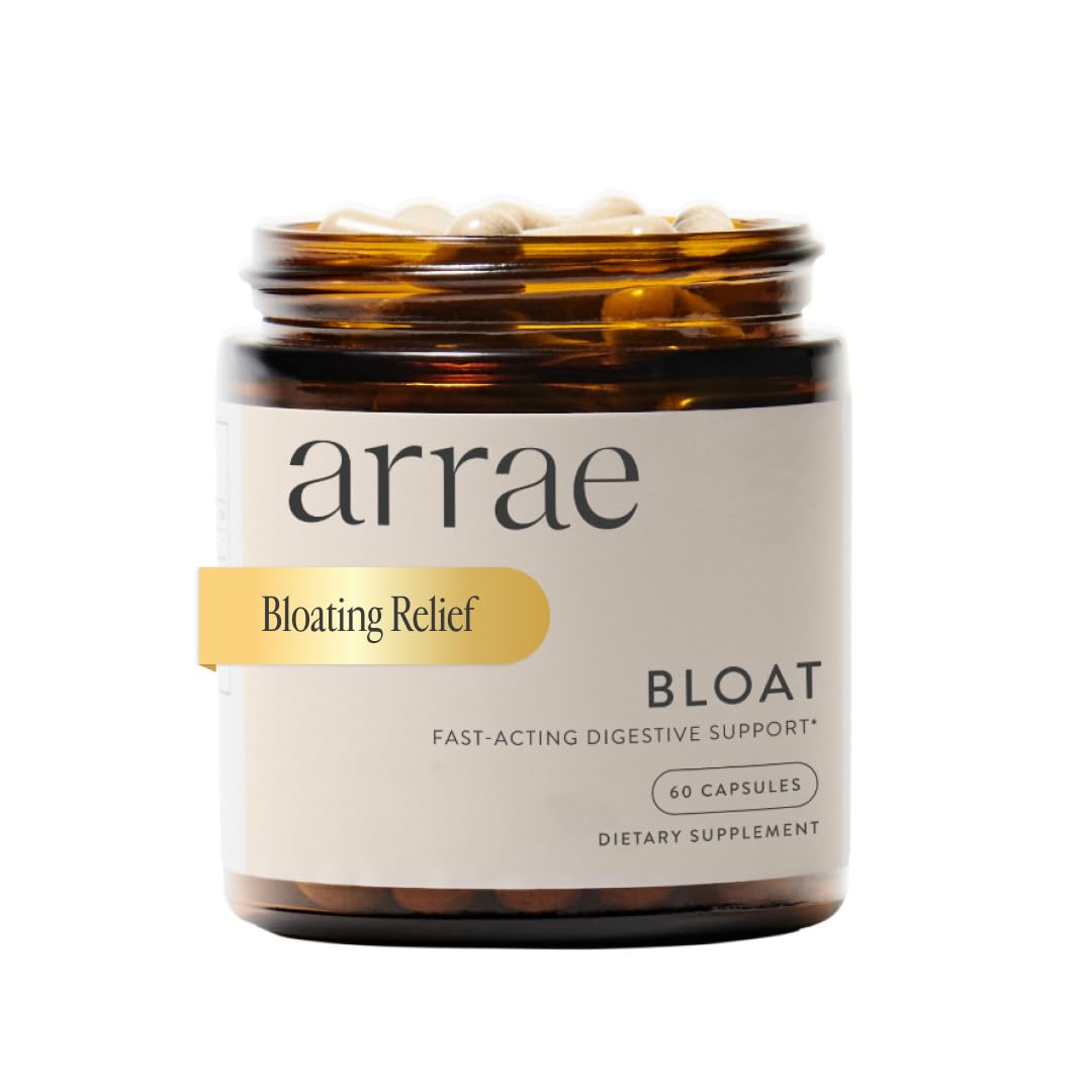 Arrae Bloating Relief Digestive Enzymes, 60 Count