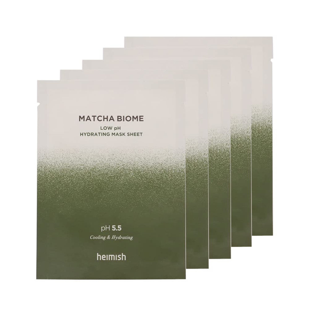 [5ea] Matcha Biome Low pH Hydrating Mask Sheet