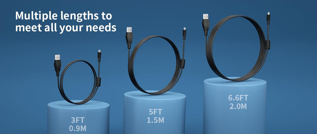 LEAGY USB Battery Charger Data Sync Cable Cord for Sony Camera Cybershot DSC-W800 W810 W830 W330 s/b/p/r