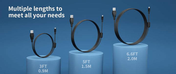 LEAGY USB Battery Charger Data Sync Cable Cord for Sony Camera Cybershot DSC-W800 W810 W830 W330 s/b/p/r