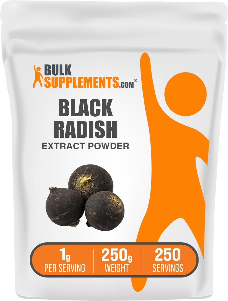 BulkSupplements Black Radish Extract Powder, 250 g