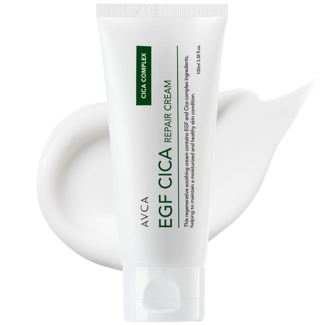 AVCA EGF Cica Repair Cream, Fragrance-Free, 100 ml
