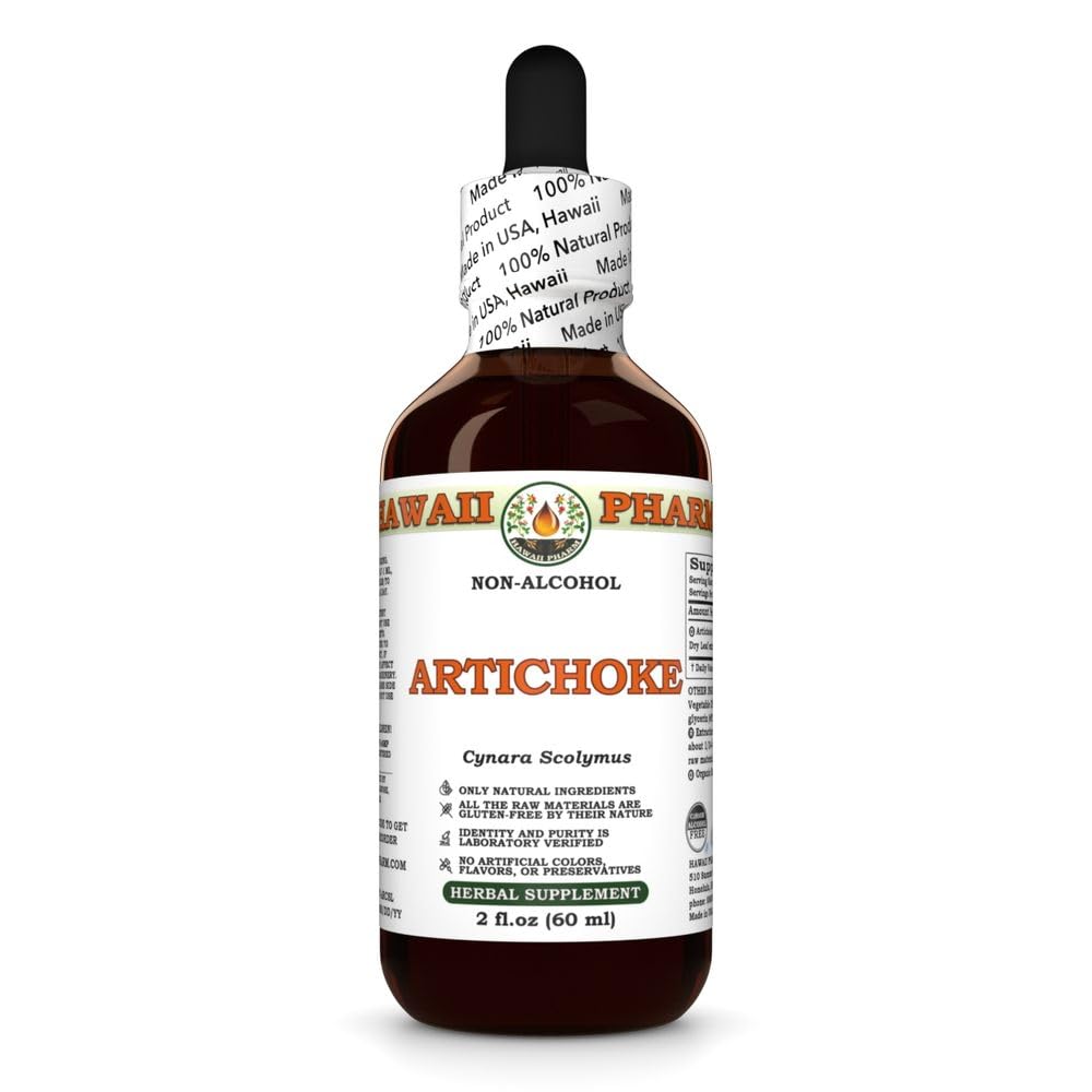 Hawaii Pharm Artichoke Extract, Alcohol-Free, 2 fl oz