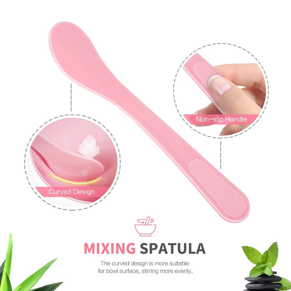 Teenitor Facemask Mixing Tool Set, Pink, 8 Count, Pack of 8